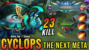 8.6K views · 283 reactions | cyclops gameplay pro player cyclops best build tersakit 2022 hyper cyclops one hit cyclops hyper paling sakit 2022 cyclops top 1 global build cyclops 1 hit build 23 Kills + Maniac!! Cyclops with Flameshot is The Next Meta!! - MLBB #GameplayProplayer #Cyclops #MLBB | Gameplay Proplayer Live | Facebook