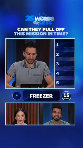 One word decides it all! #25wordsorless #gameshow #meredithvieira #wordgame #boardgame | 25 Words or Less