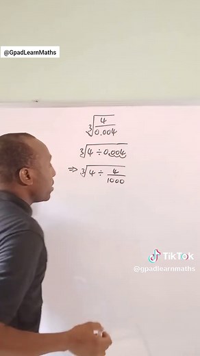 Finding the Cube Root of a Decimal Number