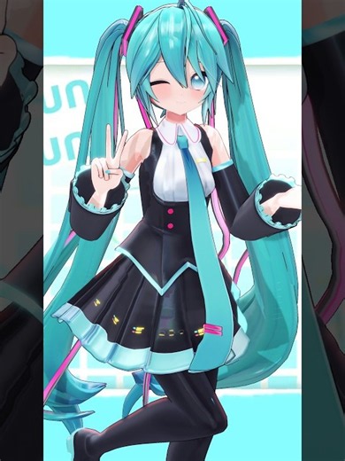 【MMD】YOUR PHONE LINGING【Ika式初音ミク】#vocaloid #animation #初音ミク #mmd #hatsunemiku #mikulov #shorts #meme