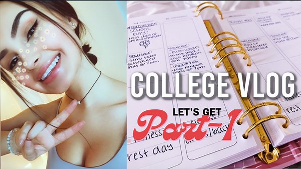 First Week of Spring Semester A Day in My CollegP1