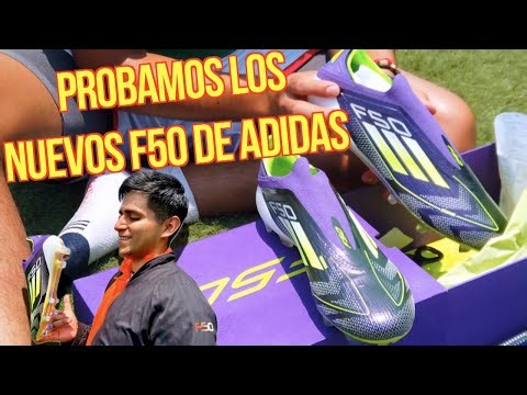 ASÍ SON LOS ZAPATOS QUE UTILIZAN LOS FUTBOLISTAS PROFESIONALES | F50 DE ADIDAS 😱