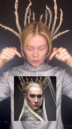 I filmed this Thranduil (Lee Pace) cosplay in October but it’s taken me far too long to post it 🥶 now that it’s snowing, it fits the vibe of the season. The Lord of the Rings is my all-time favorite franchise and I’m happy to add to my ever-growing list of makeup transformations. He’s the best thing to come from the Hobbit trilogy 😮‍💨 #leepace #thranduil #lotr #lordoftherings #cosplay | Jo Steel