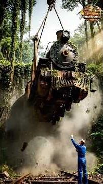 We have revived the abandoned train that had been unused for many years. #shorts