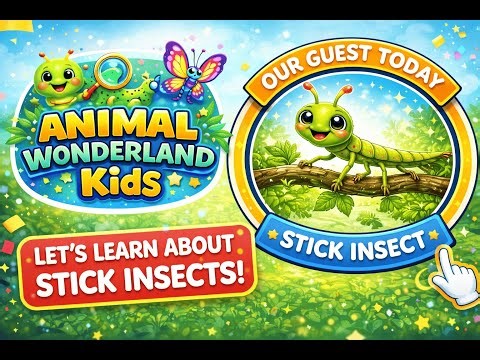 Our Quiet Stick Insect Guest | A Gentle Nature Story for Kids