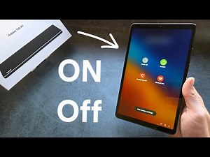 Samsung Galaxy Tab A11 - Turn ON / Turn OFF