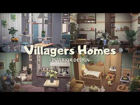 Remodeling Villagers Homes - Interior Design - Animal Crossing New Horizons