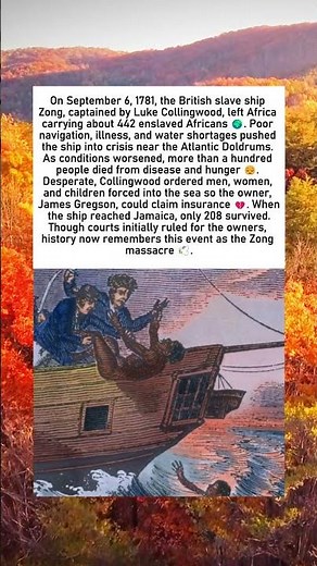 The Zong Ship Tragedy of 1781: A Historical Account of Human Loss