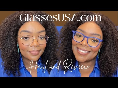 GlassesUSA.com Haul and Review
