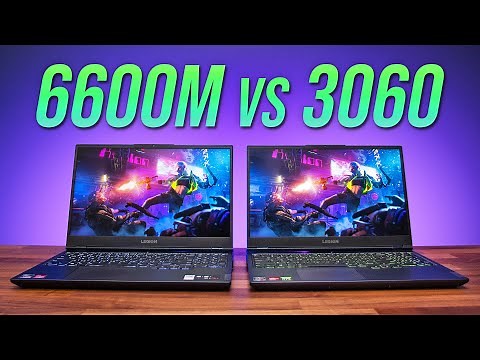 RX 6600M vs RTX 3060 - Comparing EVERYTHING!