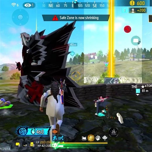 Gojo domain Failed FRRE FIRE 💀🏴|