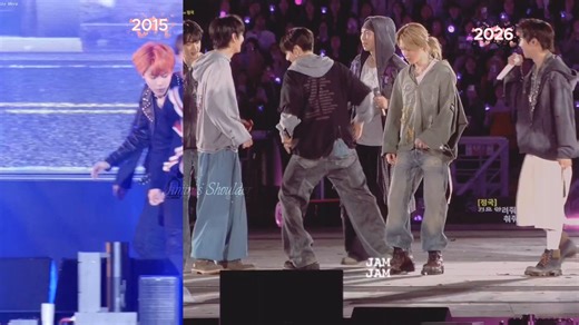 No one talked to me… 😭💔Jimin is here doing the RUN dance 🐥🔥2015 vs 2026 ⏳✨He’s actually getting younger and stronger… 😭💪💜Sharper moves, more precision, unreal control 🎯✨JIMIN VOCAL LEGEND 🎤💛JIMIN STAGE MASTER 👑🔥#BTS_WorldTour_Arirang_Goyang 💜