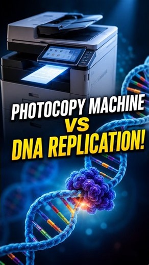 Photocopy machine vs DNA🧬 replication! By VMC Medical