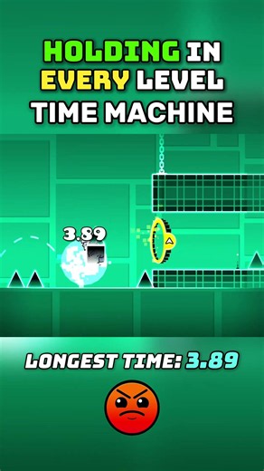 Holding In Every GD Level! #geometrydash