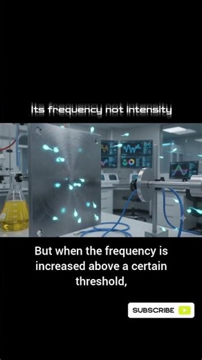 its not the intensity but the frequency of light that causes photo electric effect.