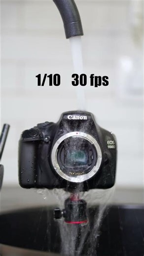 How shutter speed affects video