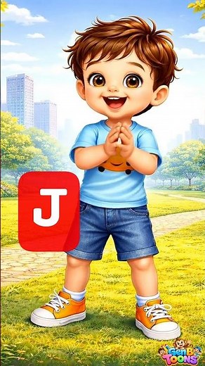 Letter J Learning Video for Toddlers | J Phonics Sound & Words | Fun Cartoon #kidslearning