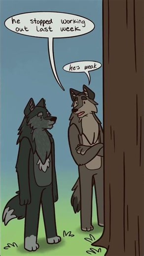 Wolves Aren’t Good At Climbing Trees