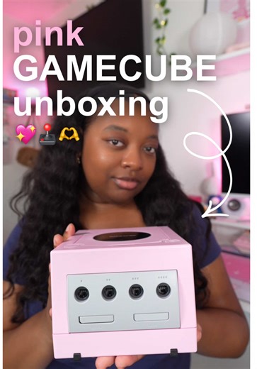 a pink nintendo gamecube in 2026? 💕 no way i could resist 🫶🎮 welcome to my journey of becoming a collector of all things pink gaming consoles 💗✨ so let’s unbox my pink nintendo gamecube the perfect mix of self expression coziness and pure nostalgia 🧸🌸 what console did you play growing up? 💭👾 #nintendogamecube #pink #retrogaming #nostalgia #cozygamer