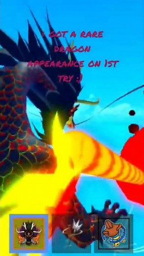 Rare Dragon appearance | ROBLOX KING LEGACY