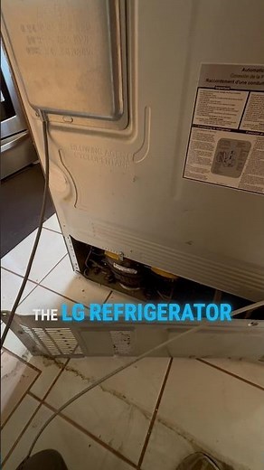LG Refrigerator Not Cooling: Linear Compressor Replacement #LGRefrigerator #LinearCompressor