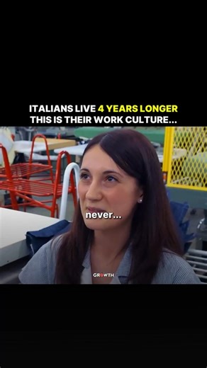 Italians Live 4 Years Longer. This Is Their Work Culture...