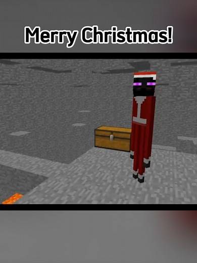 Merry Christmas! Minecraft Animation Featuring Enderman Skin