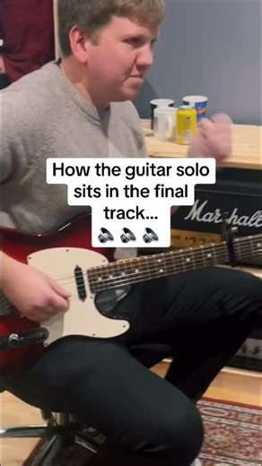A taste of how the guitar solo sits in the final track! 🙌 #guitarsolo #guitarist #guitar #guitarplayer #guitar #guitarists #guitaristsofinstagram #guitaroftheday #guitarriff #newmusic | Death Of The High Street