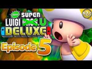 New Super Luigi U Deluxe Gameplay Walkthrough - Episode 5 - Soda Jungle 100%!