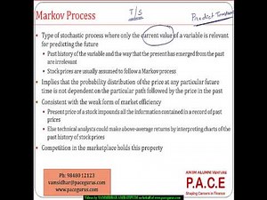 What is a stochastic process and a markov process