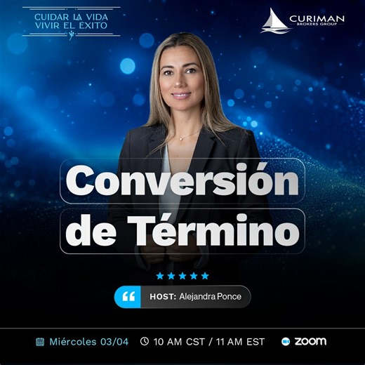 Conversión de término