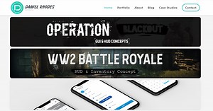 Daniel Rhodes | Video Game UI Design and Art Portfolio - Resume