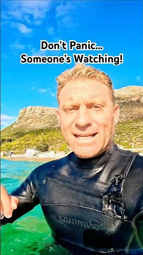 Shark Spotters in the hill Surfing Muizenberg