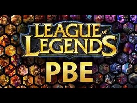 How to get onto the League of Legends PBE server