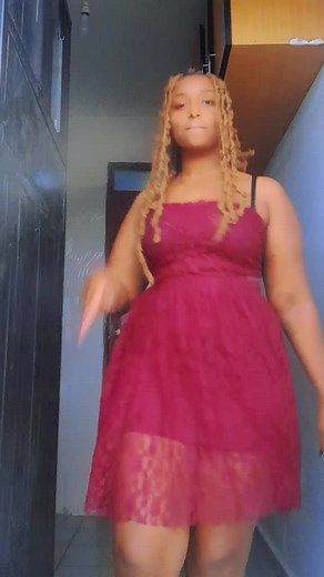 Stunning Red Lace Dress Movement Performance