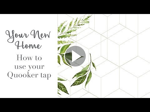 How to use your Quooker tap