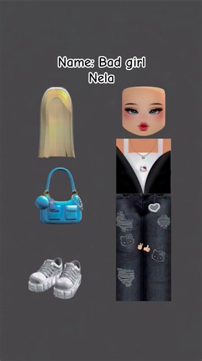 Roblox Outfit Maker⭐😎 With Nela Baddie😤. #semmozhiworldyoutubechannel #growagarden2reedomcodes