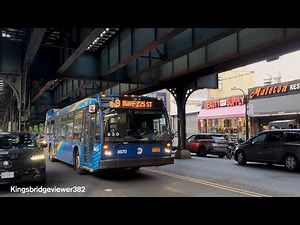 MTA New York City Bus: 2019 Nova Bus LFS 8670 on the Bx9 Bus to Marble Hill.