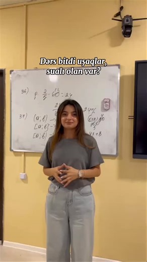 Bahar Mahmudova Müəllim. | “Dərs də öyrənək, bir az da əylənək 😉📚😂” #fyp #kesfet #trend #viral #azeri #azerbaycan #ders #riyaziyyat #oxu #imtahan #motivasya #oxumaq... | Instagram