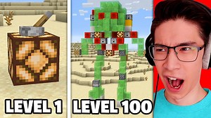 73K views · 2.3K reactions | Testing Minecraft Redstone From Level 1 to Level 100 | Eystreem Gaming | Facebook