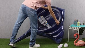 Intex Stingray Ride-On Inflatable Swimming Pool Beach Float Toy -57550NP