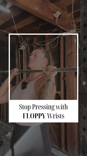 A common press error we see is improper wrist positioning—when the wrist bends back instead of staying stacked directly under the bar. Why it’s a problem: 1️⃣It puts unnecessary stress on the wrist joint. 2️⃣It changes bar path, making the lift less efficient. 3️⃣It limits how much weight you can safely press. The fix: Keep the wrist straight and the bar resting low in the palm so your forearm stays aligned with the barbell. This small adjustment helps you press more weight with less strain. | B