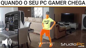 Aquele momento em que o seu novo PC GAMER da StudioPC chega na sua casa... 🔥 🔥 🔥 ACESSE O NOVO SITE ➡ https://goo.gl/yy43sZ ACESSE O NOVO SITE ➡ https://goo.gl/yy43sZ | Studio Pc