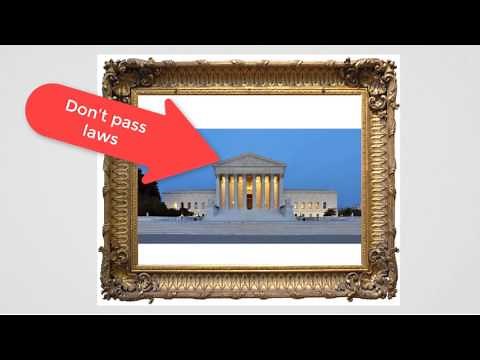 The Separation of Powers