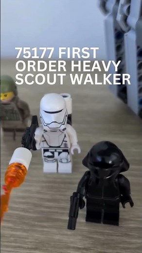 75177 Lego Star Wars First Order Heavy Scout Walker #lego #legostarwars #thelastjedi #generalhux