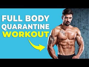 No Equipment Full Body Workout | Quarantine Bodyweight Workout | Alex Costa