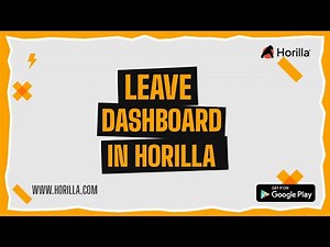 Leave Dashboard in Horilla HR Software | Free Leave Management System | Horilla HRMS Leave Software