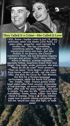 They Called It a Crime—She Called It Love