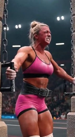 Strongwoman Bicep EXPLODES: The price of 170kg. (Watch until the end!) #sora2 #lamineyamal