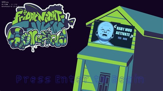 【FNF】Vs gorefield v2（week1）